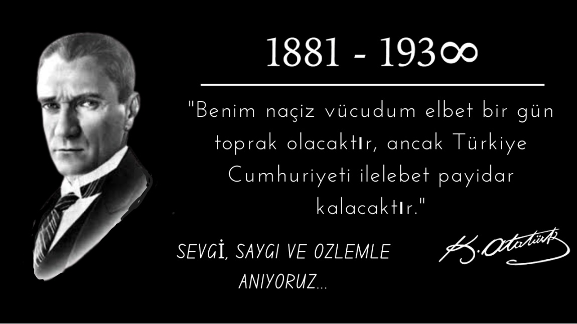 10 KASIM Atatürk'ü Anma Günü